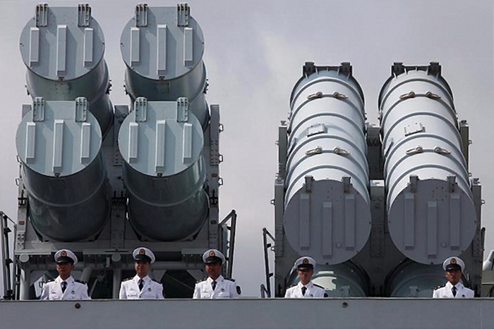 File:Anti-ship missile launchers on CNS Haikou (DDG-171).jpg