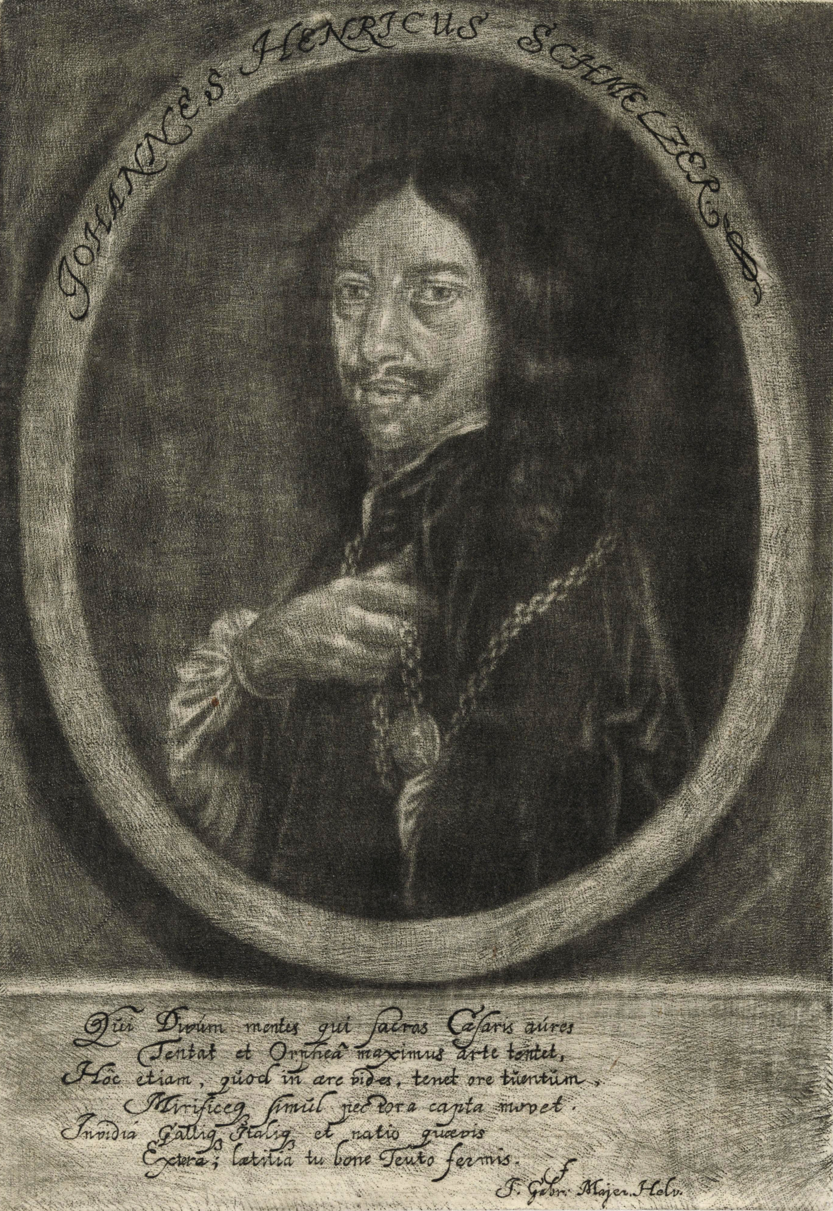 Portrait of Johann Heinrich Schmelzer