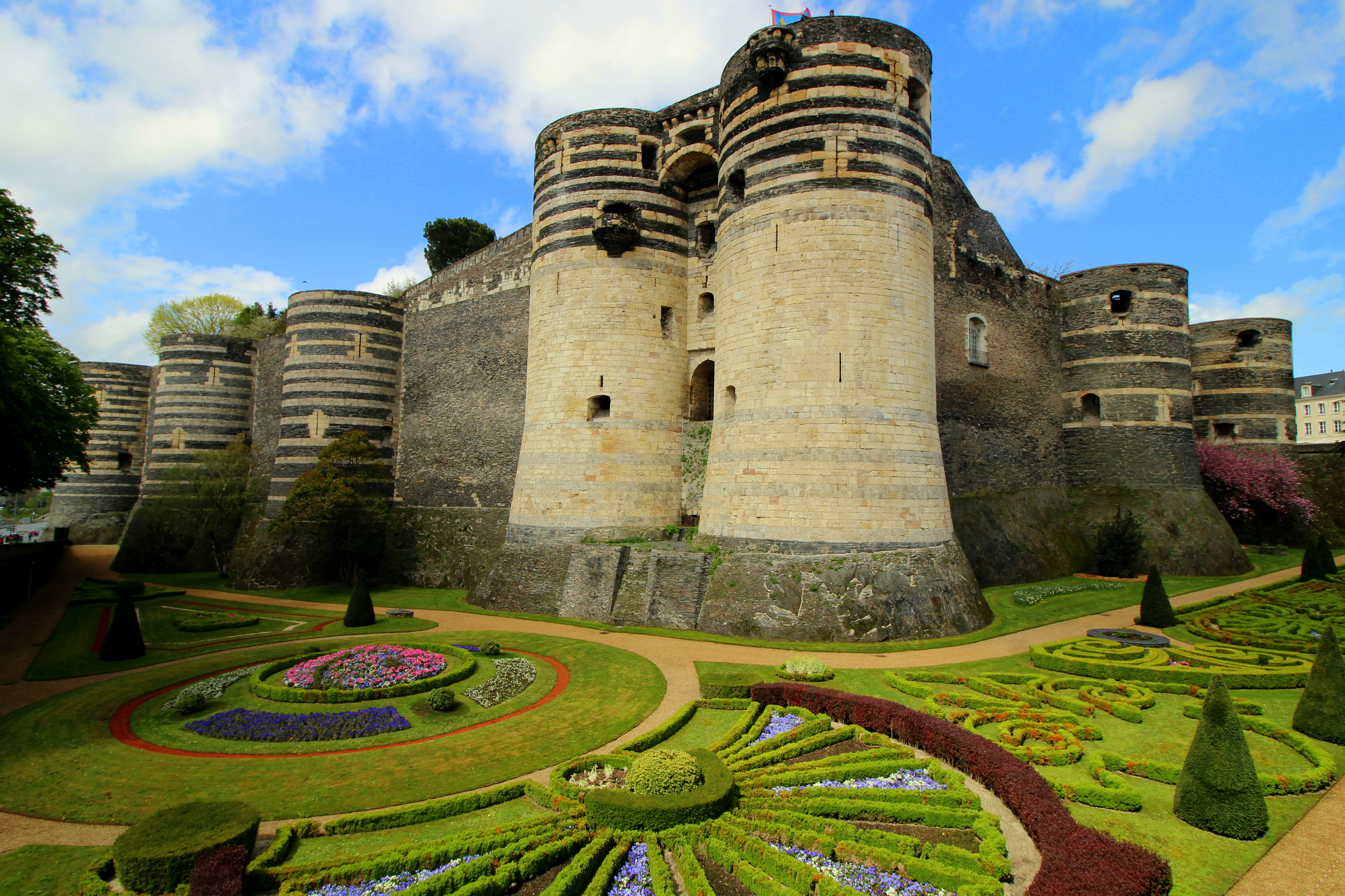 Анже. Замок Анжер Франция. Замок Анже Франция. Chateau d'Angers замок. Анжу крепость.