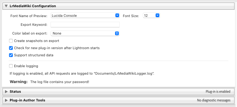 File:LrMediaWiki 1.7.0 configuration English.png