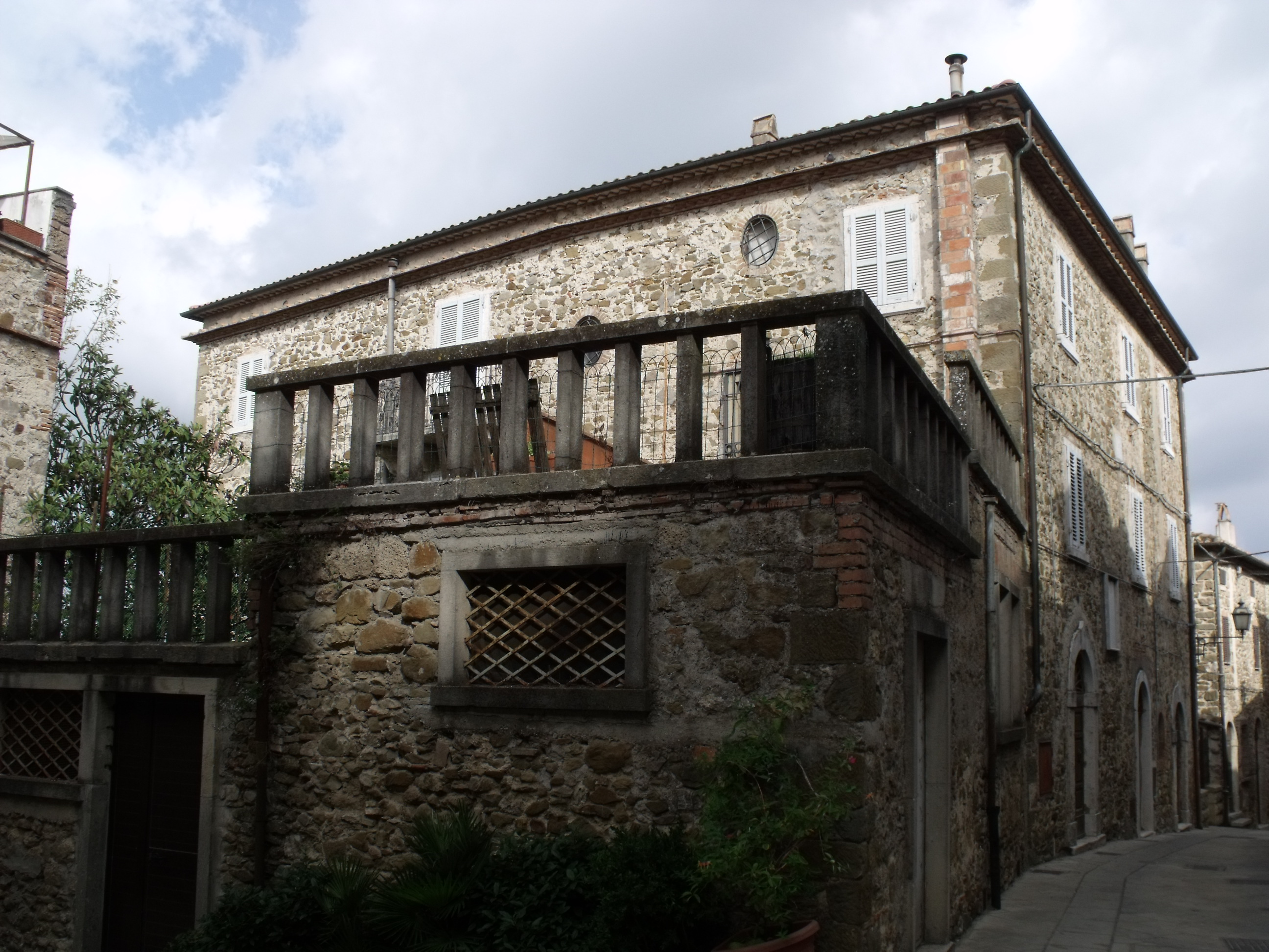 House of birth of Pietro Aldi in Manciano, Maremma | La casa natale di Pietro Aldi a Manciano