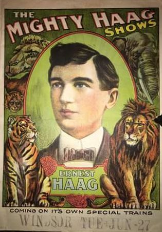 Ernest Haag poster, June 27, 1911