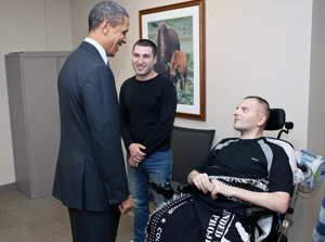 File:President Barack Obama visits LTC Alex Tugushi (March 2 2012).jpg