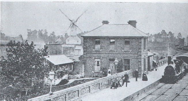 Stoke 3 Clare Railway Station Photo Cavendish Haverhill to Long Melford. 