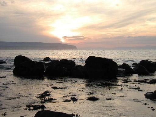 Sunset at Portstewart, Co Londonderry - geograph.org.uk - 51657