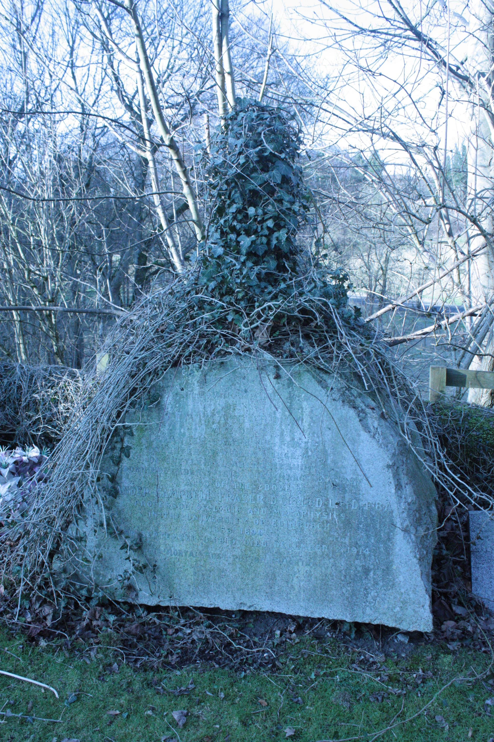 The grave of Alexander Campbell Fraser, [[Lasswade