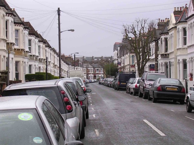 File:Thirsk Road, SW11 looking south from Lavender Hill - geograph.org.uk - 287158.jpg