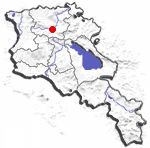 Vanadzor na mapě