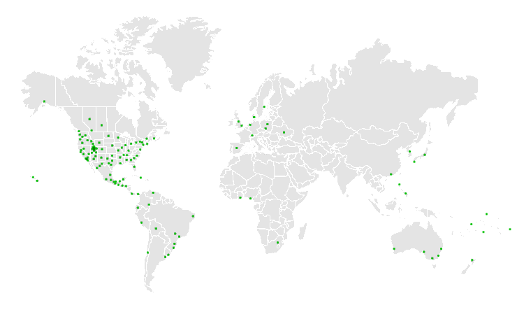 Map Of Lds Temples In The World File:world Map Lds Temples.png - Wikimedia Commons