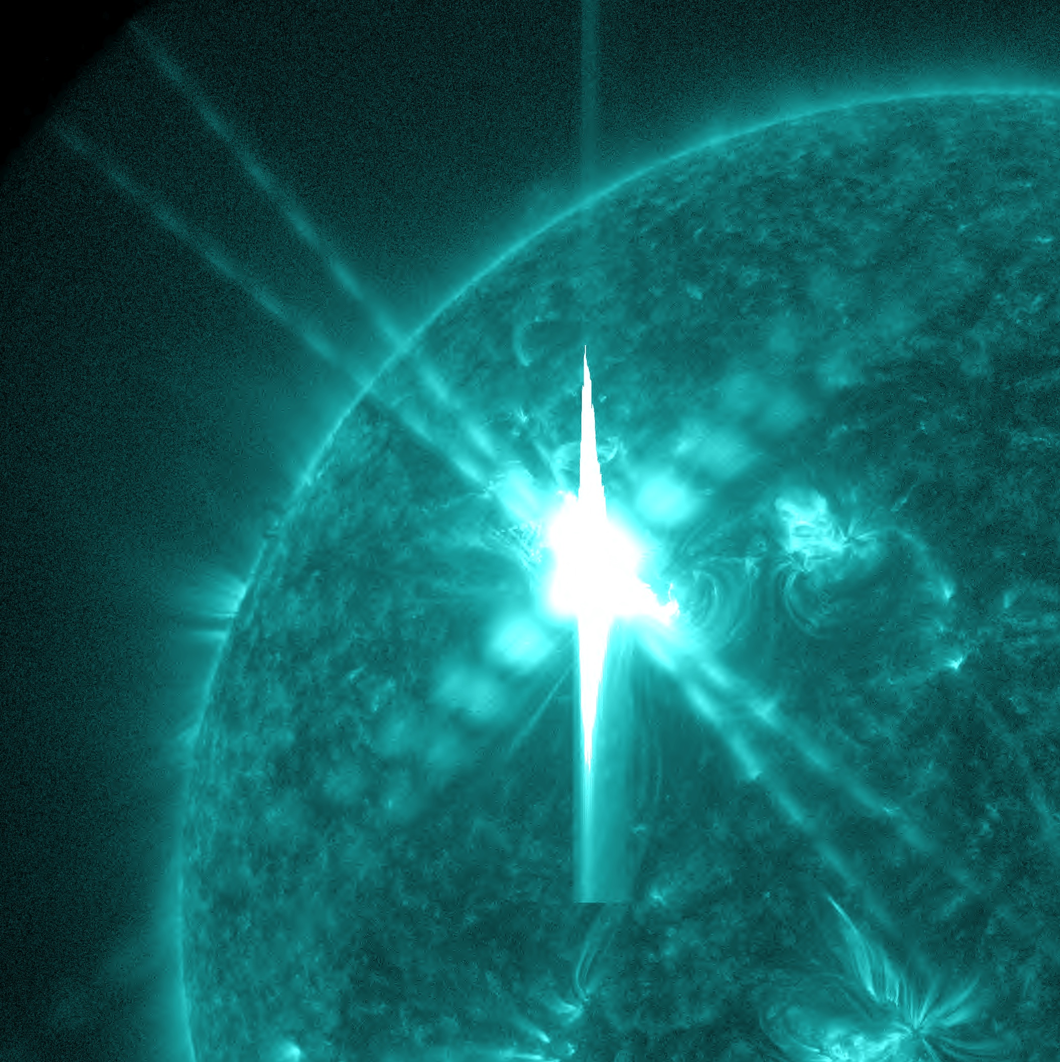 Solar flare 2021