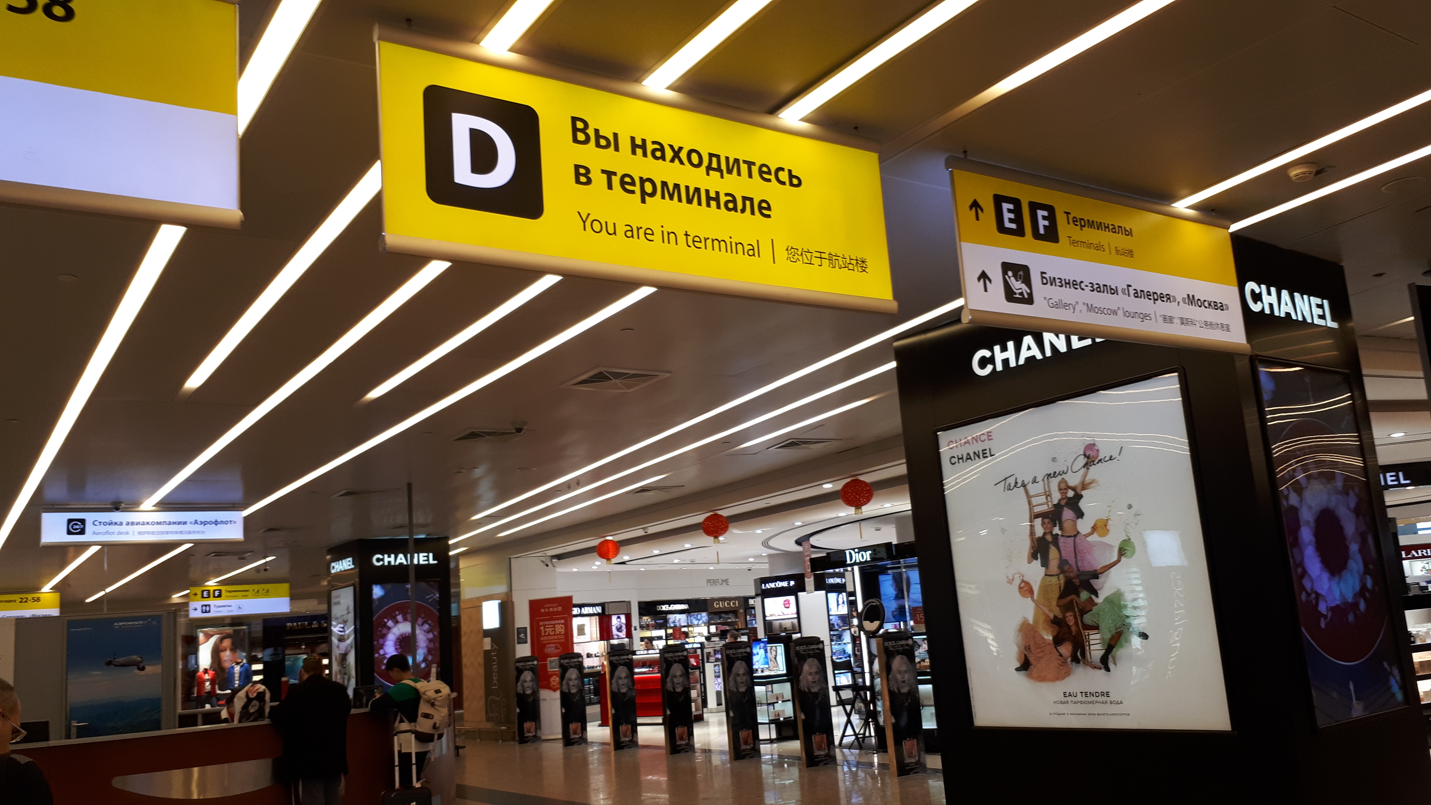 Шереметьево закрыл терминал