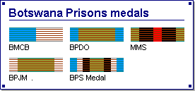 Botswana Penjara medals.gif