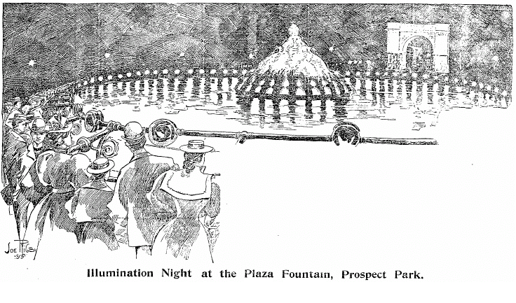 File:Calvert Vaux Plaza Fountain At Night.png