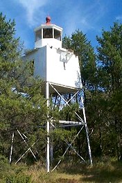 <span class="mw-page-title-main">Chequamegon Point Light</span> Lighthouse