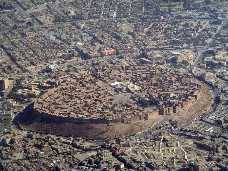 File:Citadel (old city) of Hewlêr (Erbil).jpg