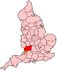 Mappa Gloucestershire