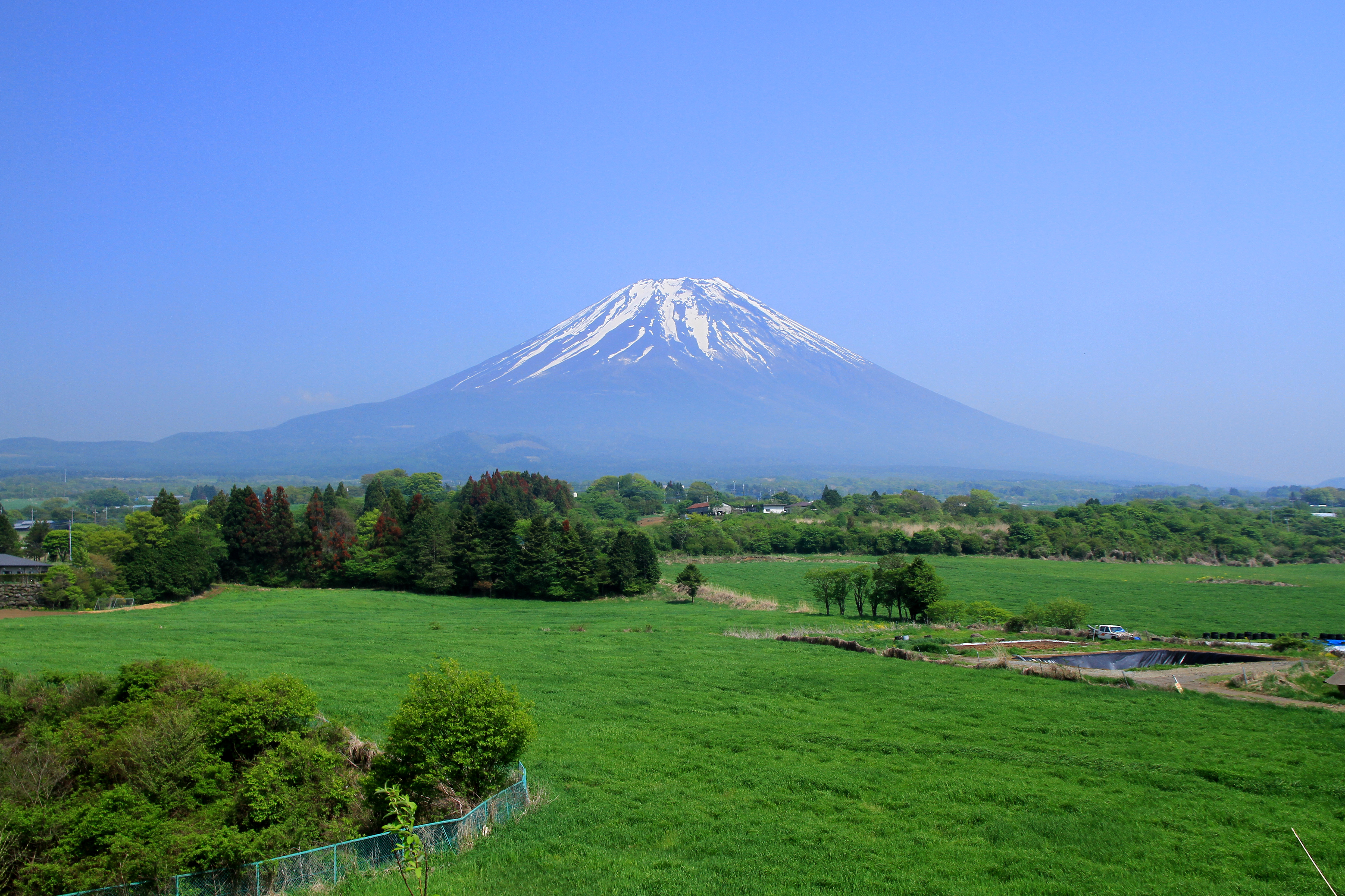 Fujikawaguchiko Mt.Fuji From Fujigane Highland 1.JPG. 