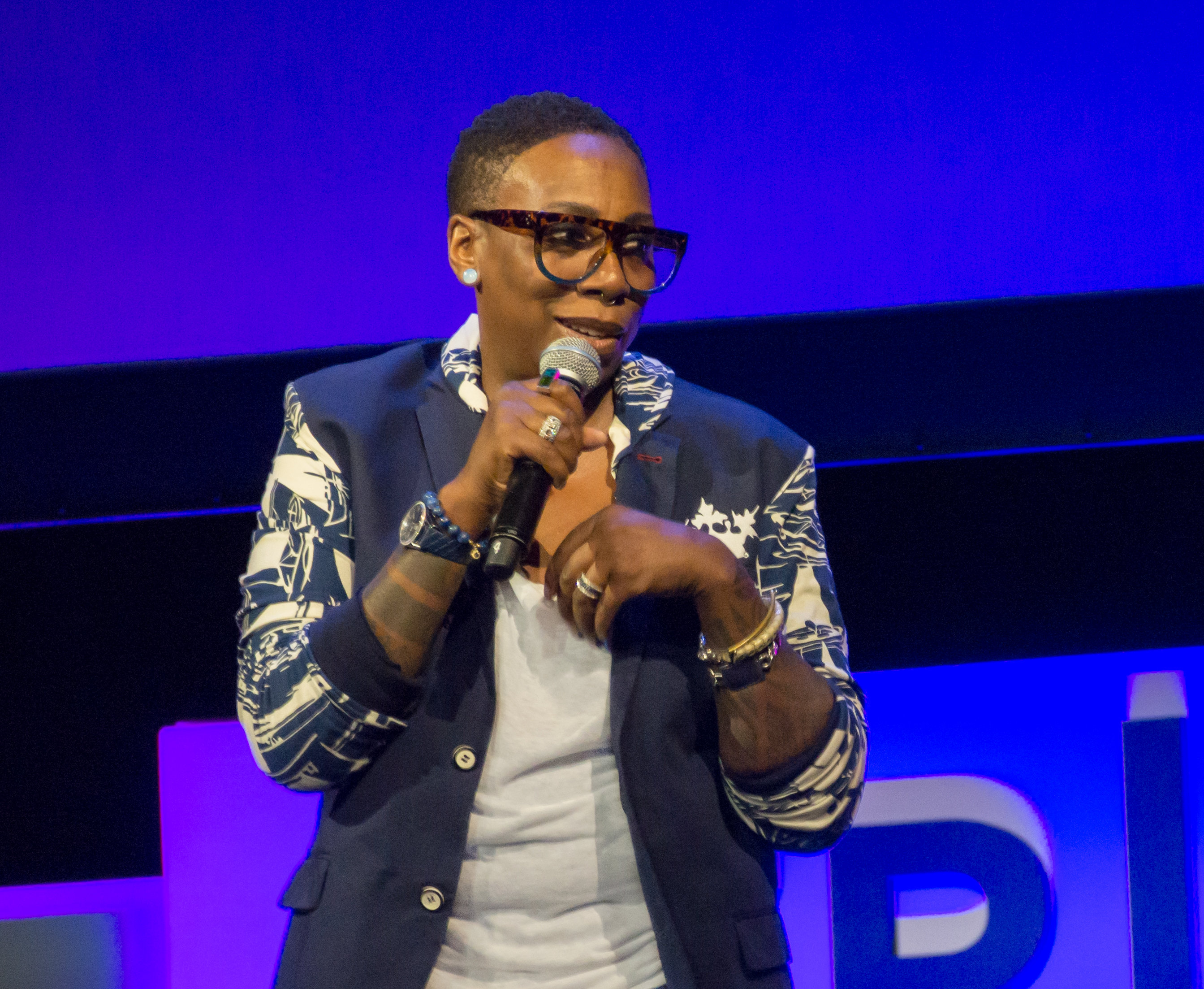 Yashere at the [[Tribeca Film Festival]] in 2018