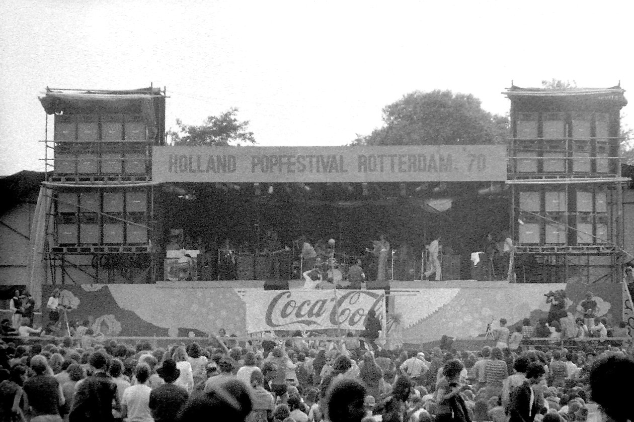 Canned Heat auf der Bühne des Kralingen Music Festival