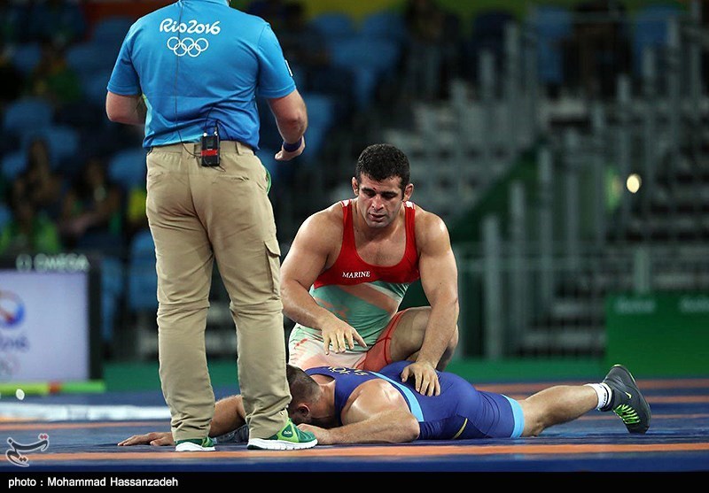 File:Iran’s Rezaei Wins 98kg Bronze in Men's Greco-Roman Wrestling 1.jpg