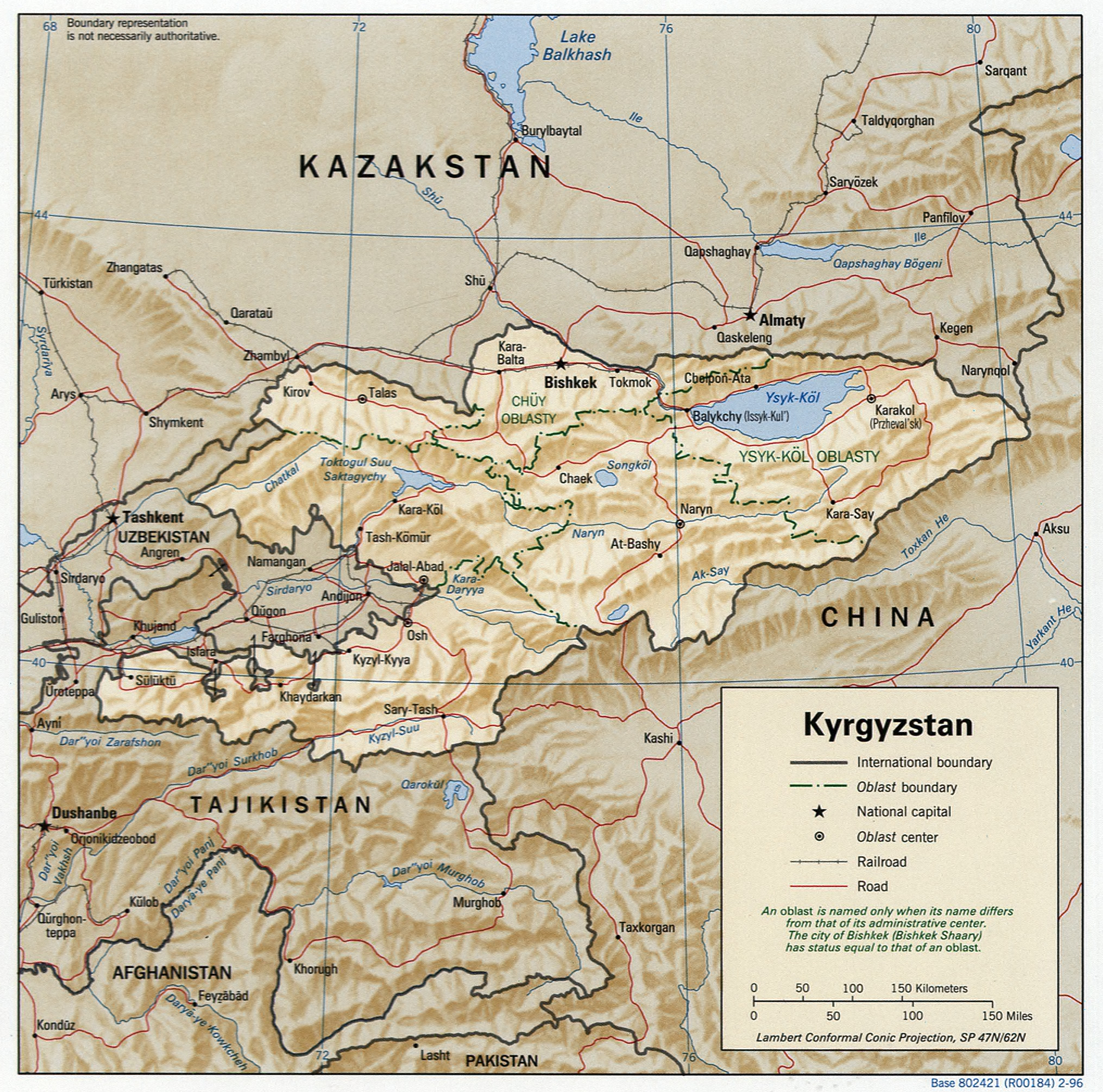 kirgisian kartta File:Kyrgyzstan 1996 CIA map.   Wikimedia Commons kirgisian kartta