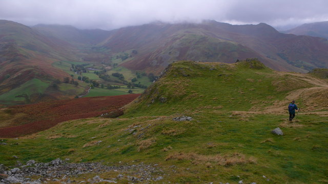 Lakeland Fells from Hallin Rig - geograph.org.uk - 642427