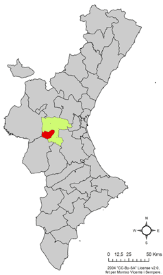 Peta Sepanyol