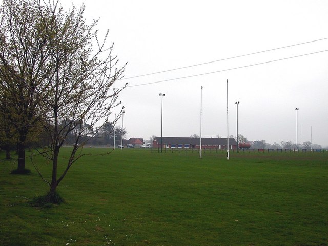 Small picture of Lutterworth Rugby Club courtesy of Wikimedia Commons contributors