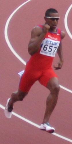 Stéphane Buckland Helsingin MM-kilpailuissa 2005