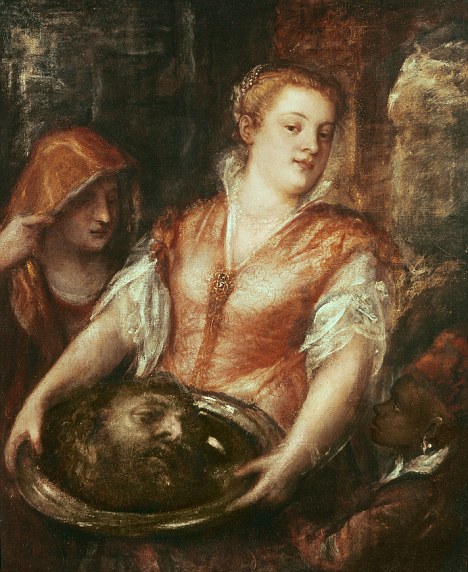 File:Titian - Salome with the head of John the Baptist and two assistants.jpg