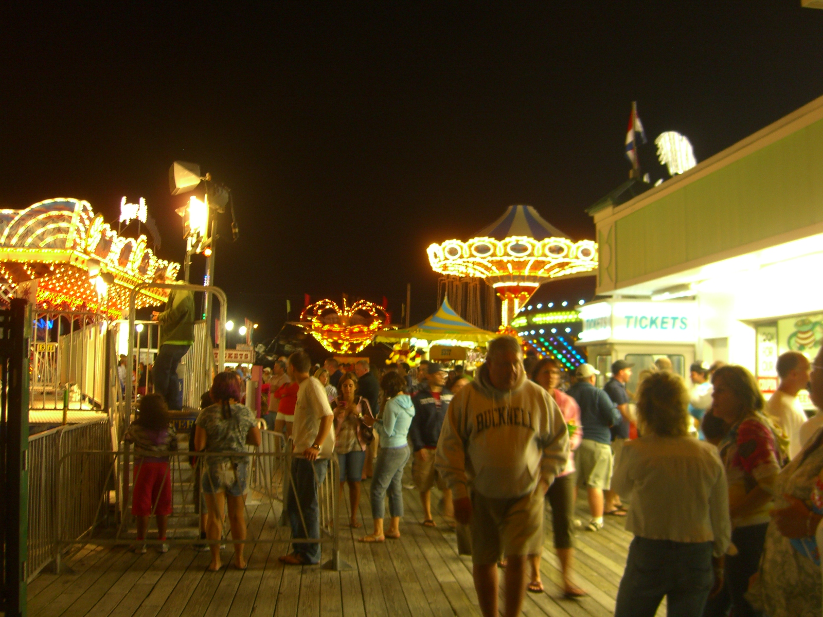 The Boardwalk and Beach at Point Pleasant Beach