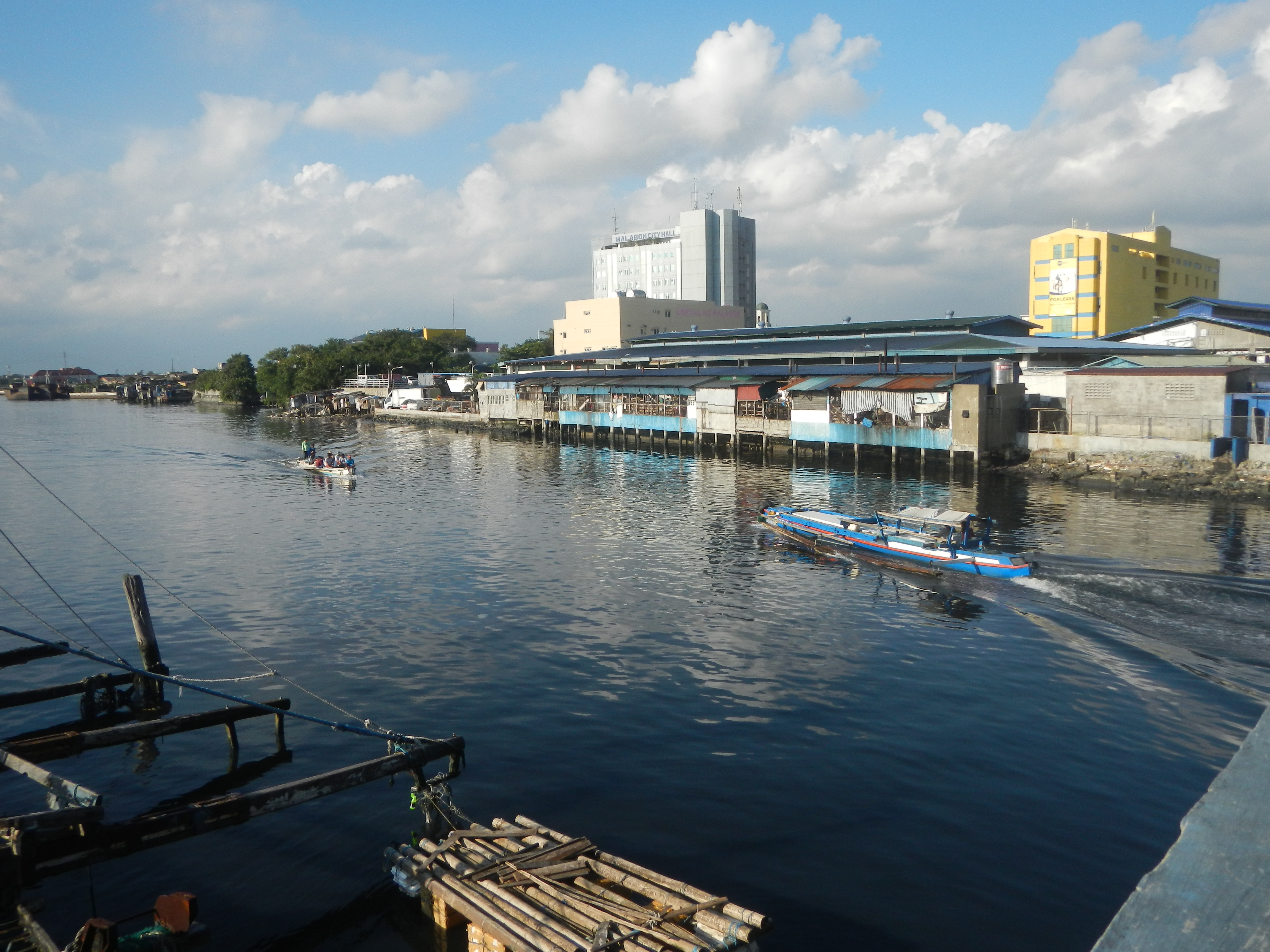 Bridge over the Batasan River which drains water from Malabon and Navotas dumps water to Tanza River which leads to Manila Bay via Tangos River List of