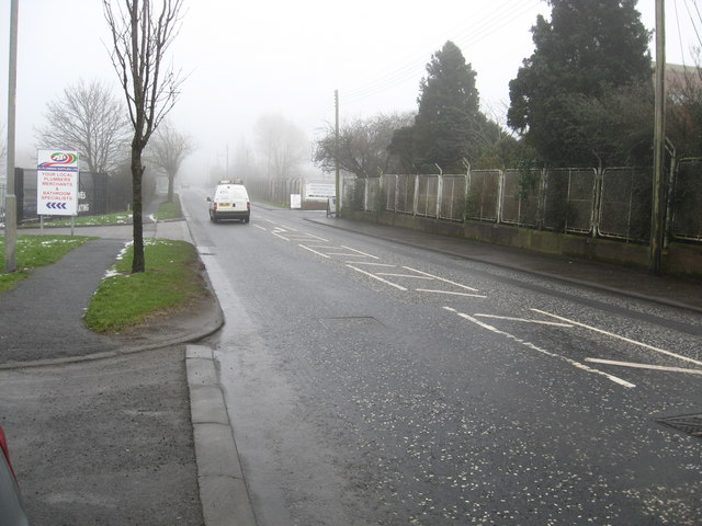 File:A look down Scarva Road at Banbridge - geograph.org.uk - 1158966.jpg