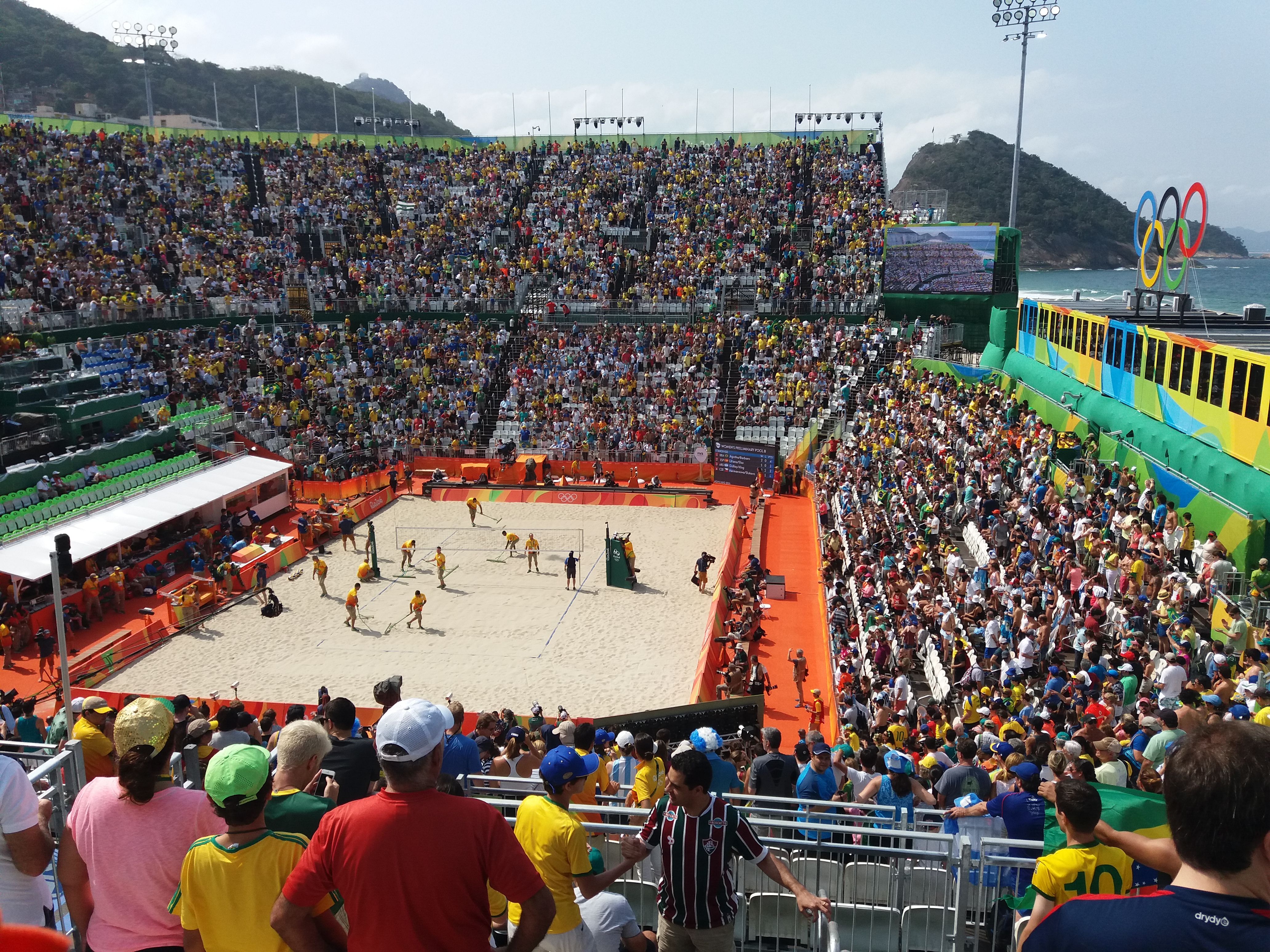 Olympics: Beach volleyball, Beachvolleyball Aug 10, 2016; Rio de