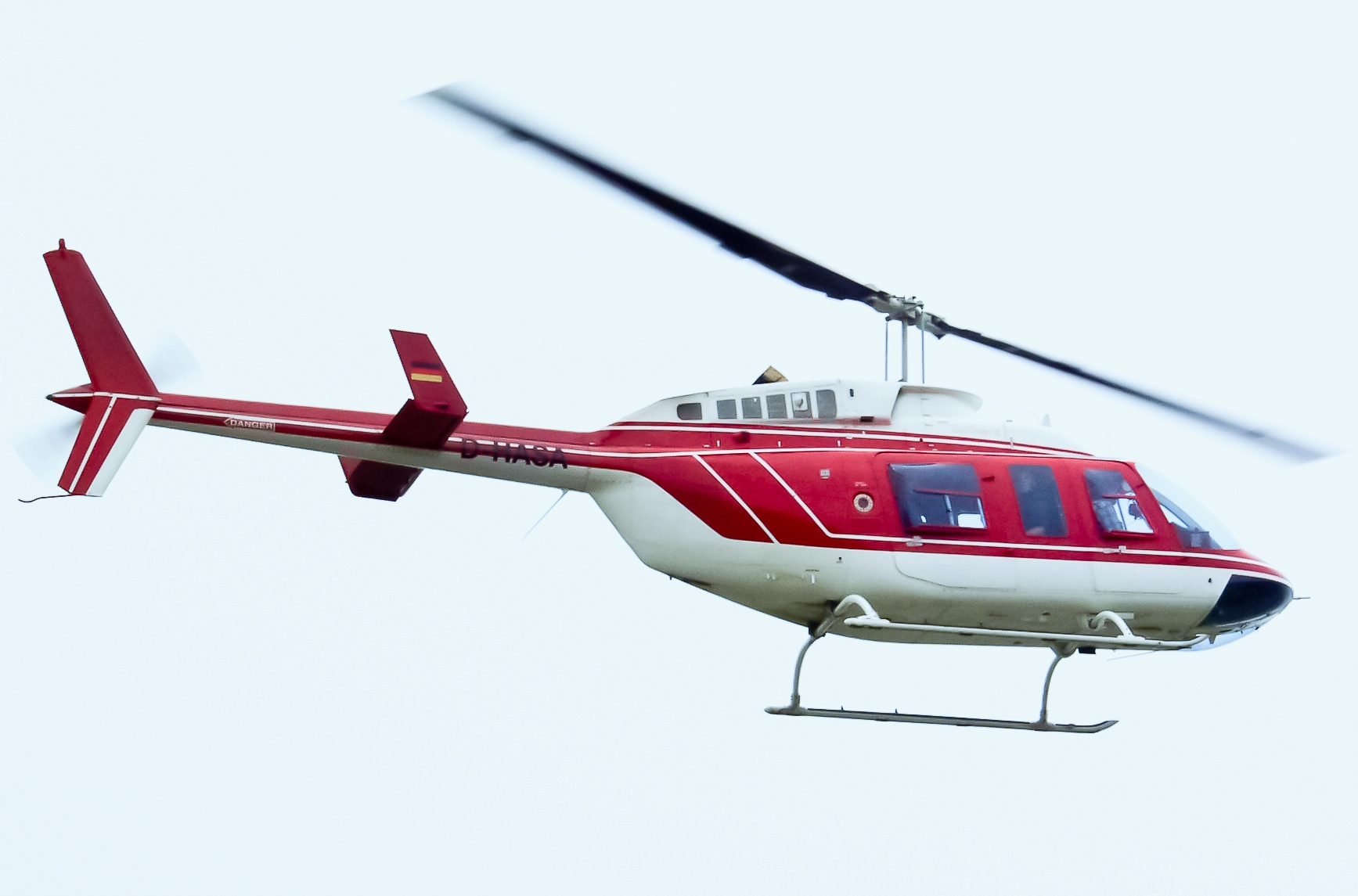 Bell 206 (für den Jetranger gabs auf die Schnelle kein Bild)