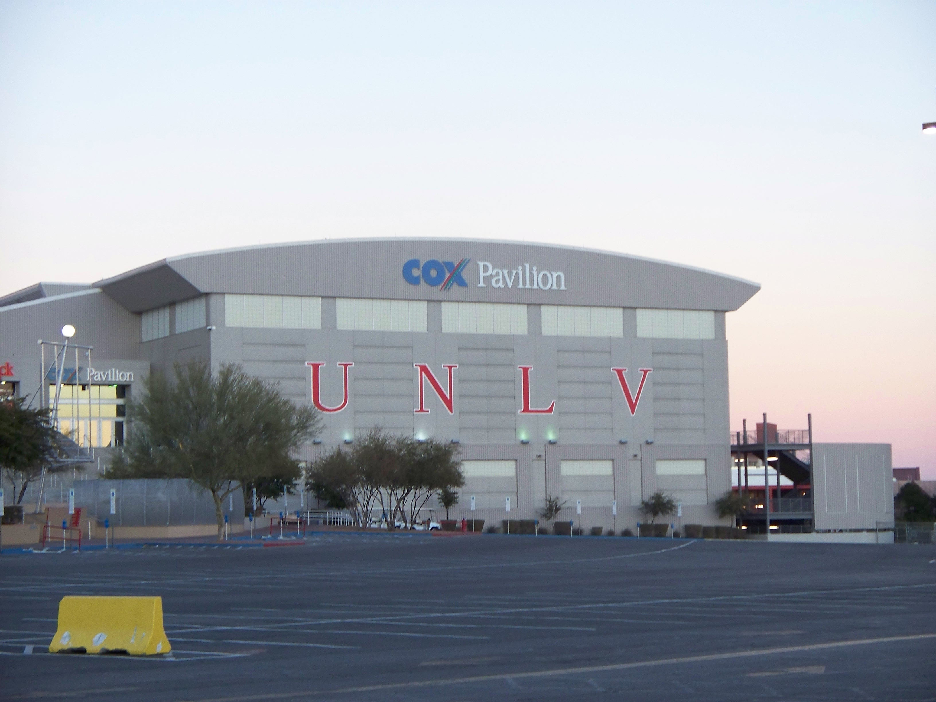 Cox Pavilion Las Vegas Seating Chart