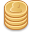 Farm-Fresh coin stack gold.png