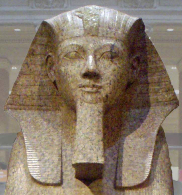 Met Museum Hatshepsut-CollosalGraniteSphinx02_MetropolitanMuseum