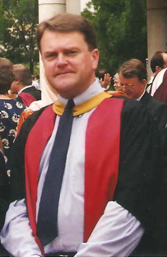 Jeffrey Grey at ADFA graduation ceremonies in 1999