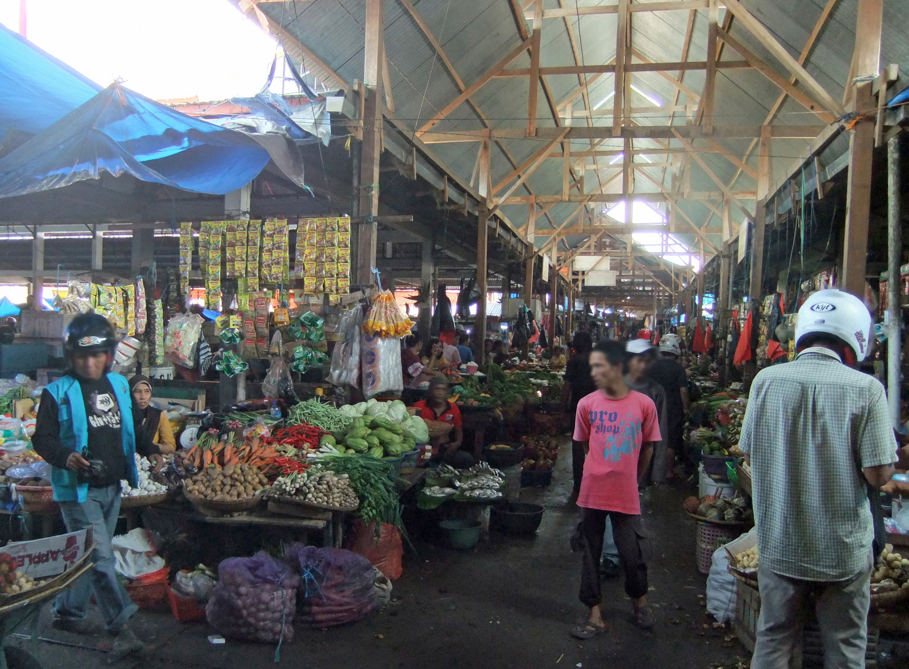 Local market at Palopo Regency South Sulawesi