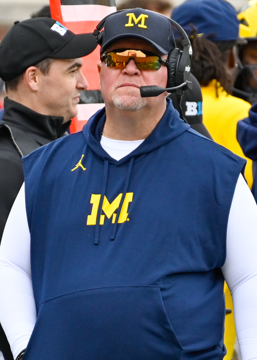 Martindale with [[Michigan Wolverines football|Michigan]] in 2024