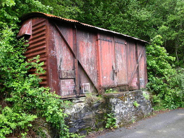 Old Railway Truck Bwlchcoediog Nature Reserve - geograph.org.uk - 450054