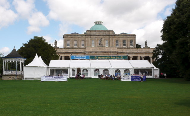Pittville Pump Room and Marquee, Cheltenham - geograph.org.uk - 1600118