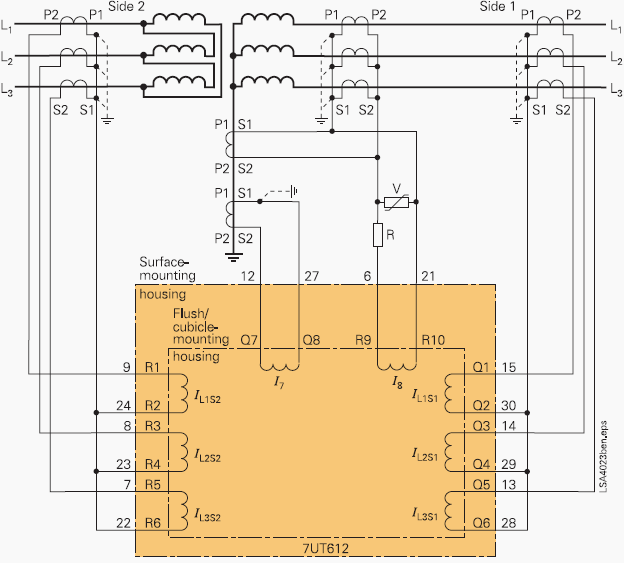 File:Relay connection to transformer.gif