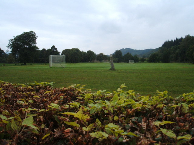 File:Shinty field and Standing Stone - geograph.org.uk - 1519977.jpg