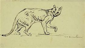 File:Steinlen - cat-walking.jpg