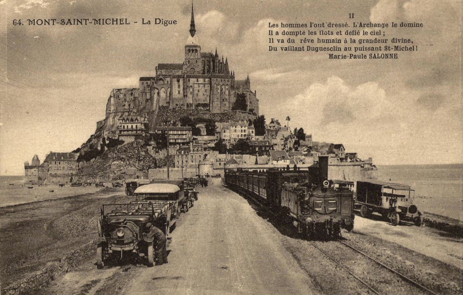 Photo du jour - 6 juin 2023 - Train-mont-saint-michel-rame-ouest