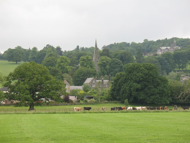 View across playing fields at Birstwith - geograph.org.uk - 471064