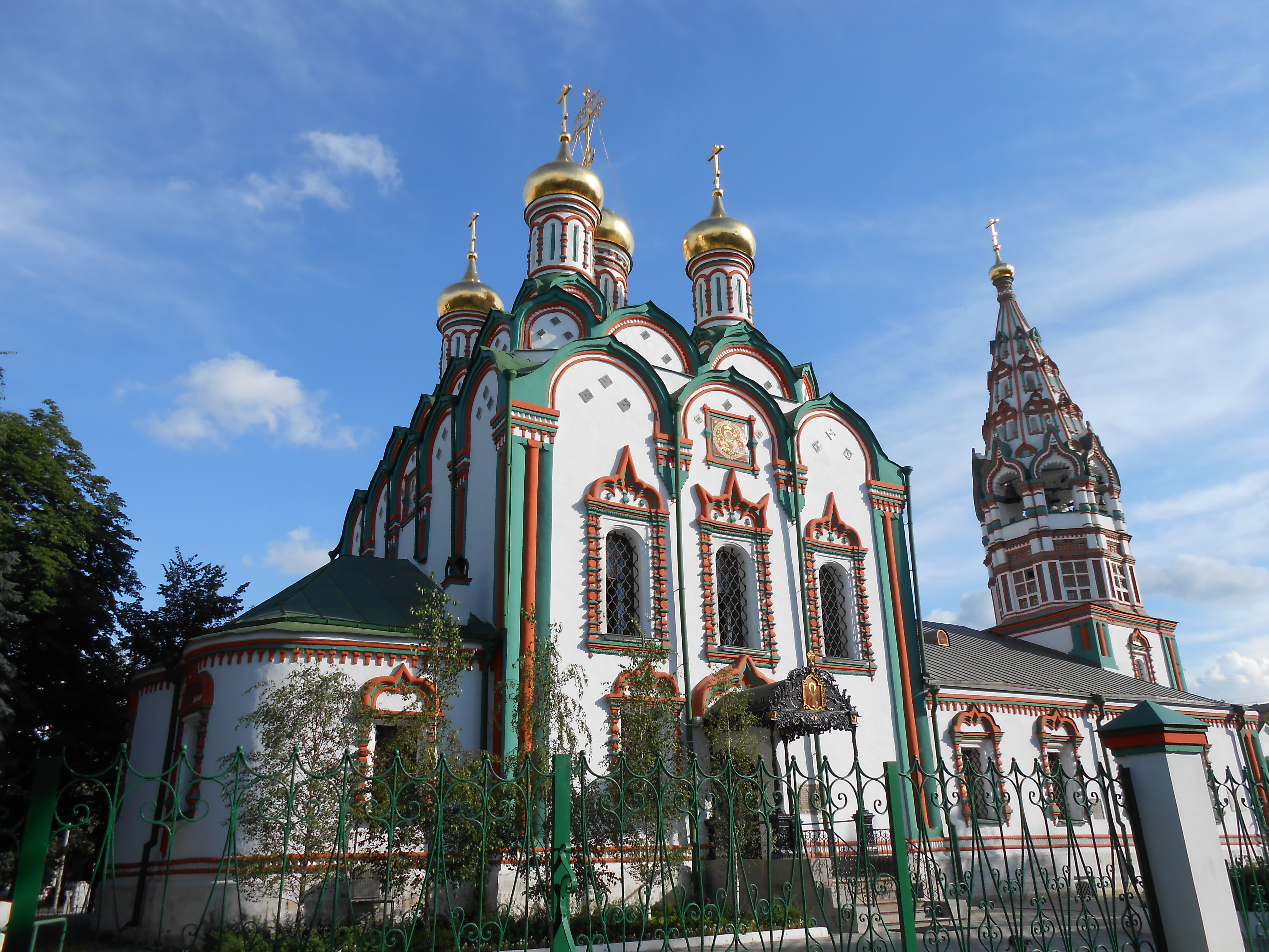 Церковь николая чудотворца в хамовниках фото