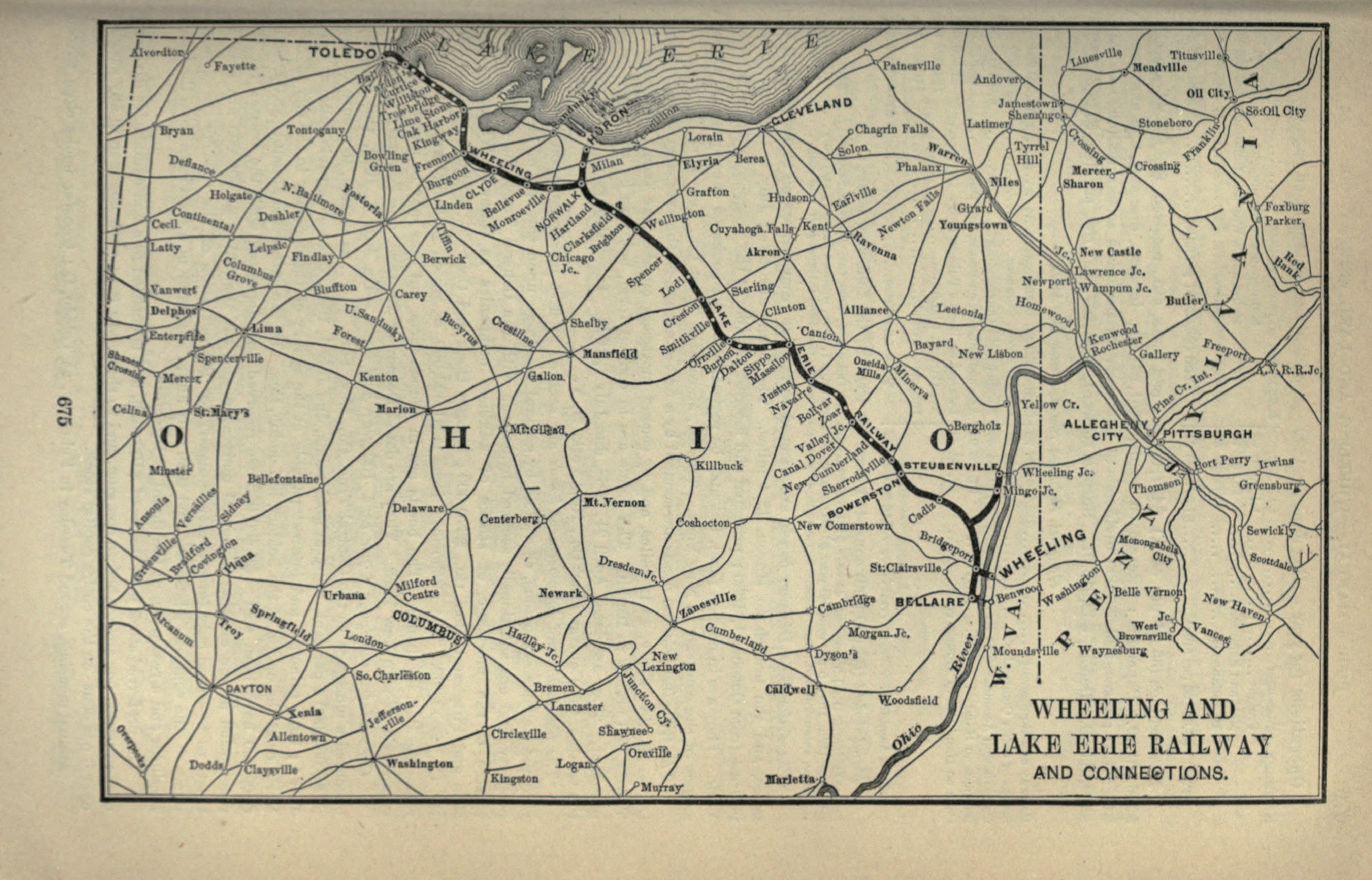 Wheeling Lake Erie Railroad Map File:1893 Poor's Wheeling And Lake Erie Railway.jpg - Wikimedia Commons